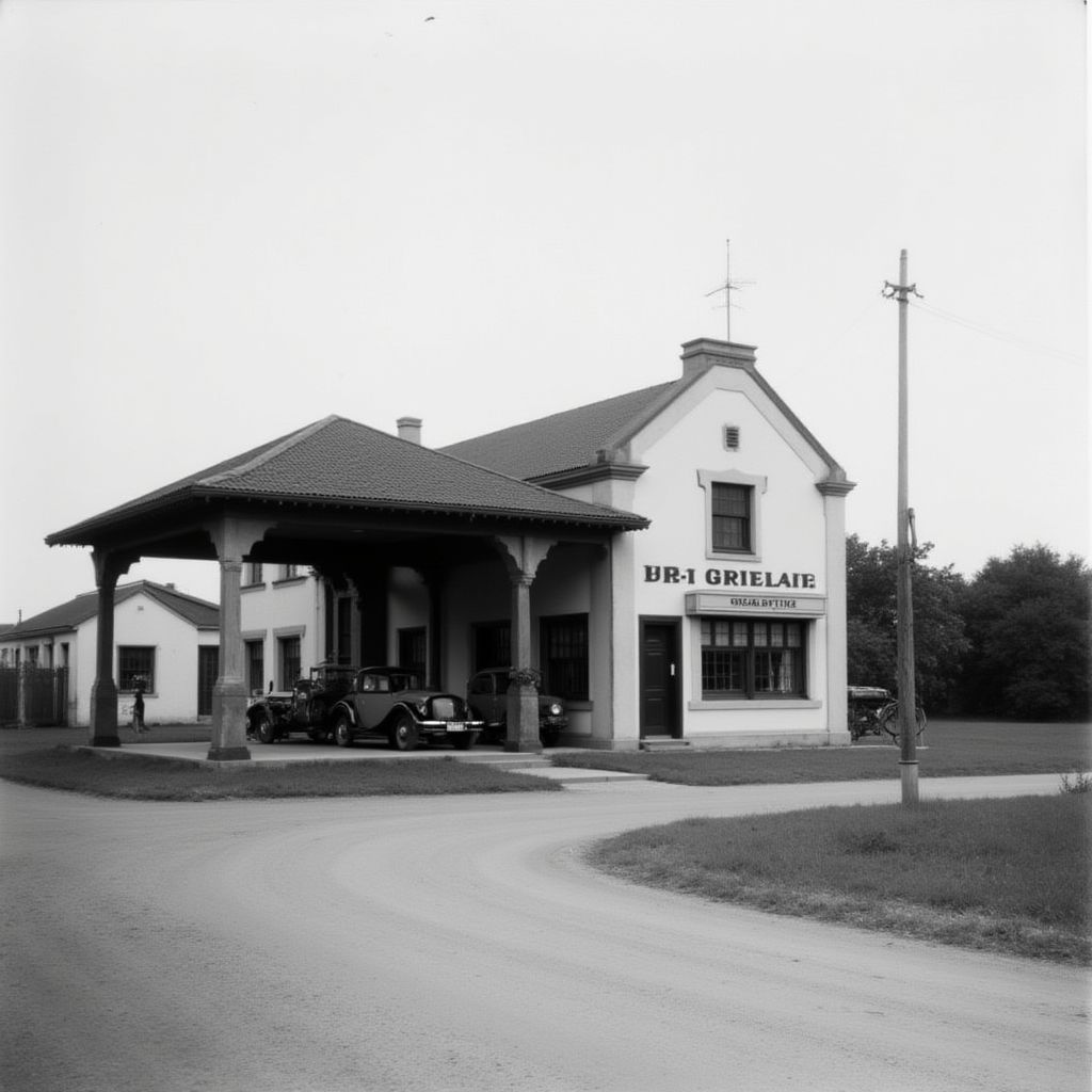 Primera estación YPF histórica