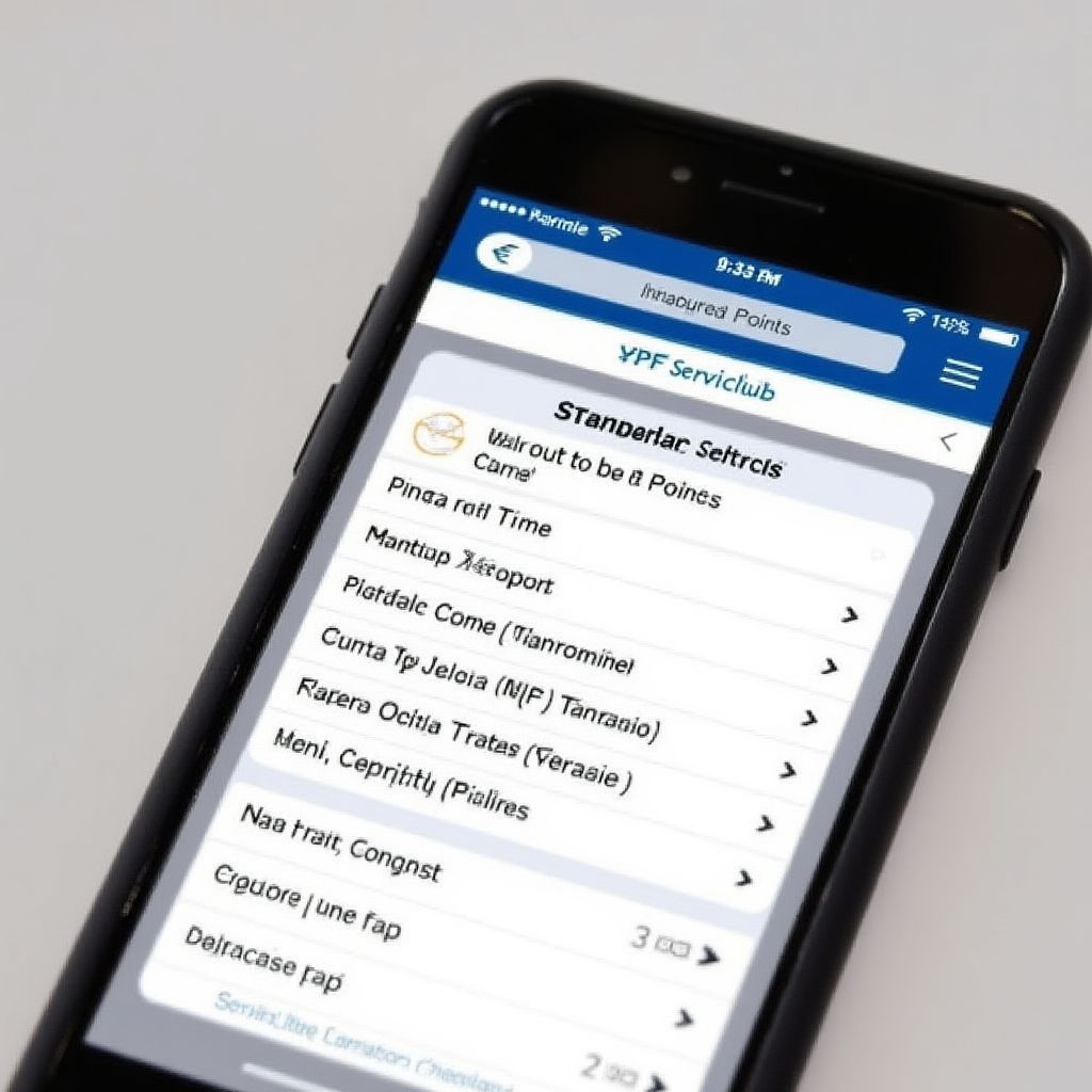 App YPF Serviclub